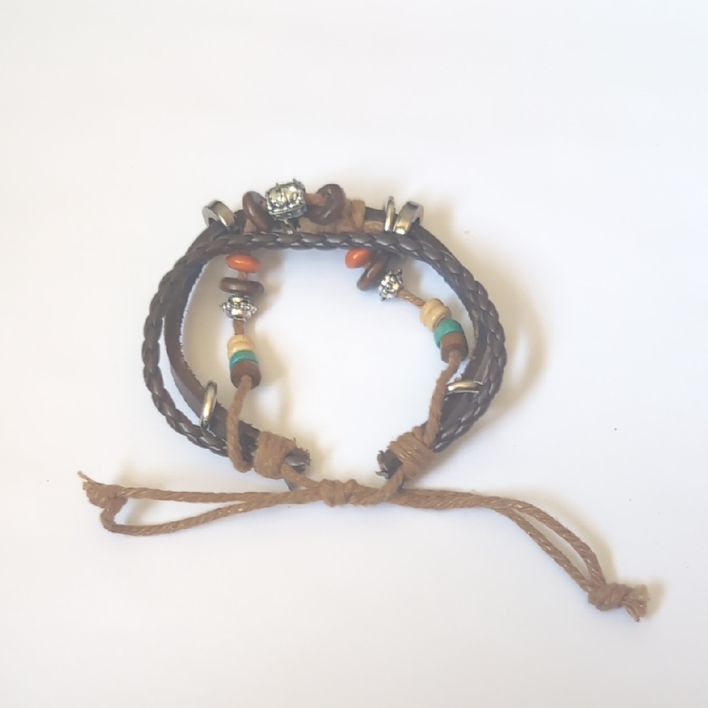 Bohemian Multi-Strand‎ Bracelet - Picture 3 of 4